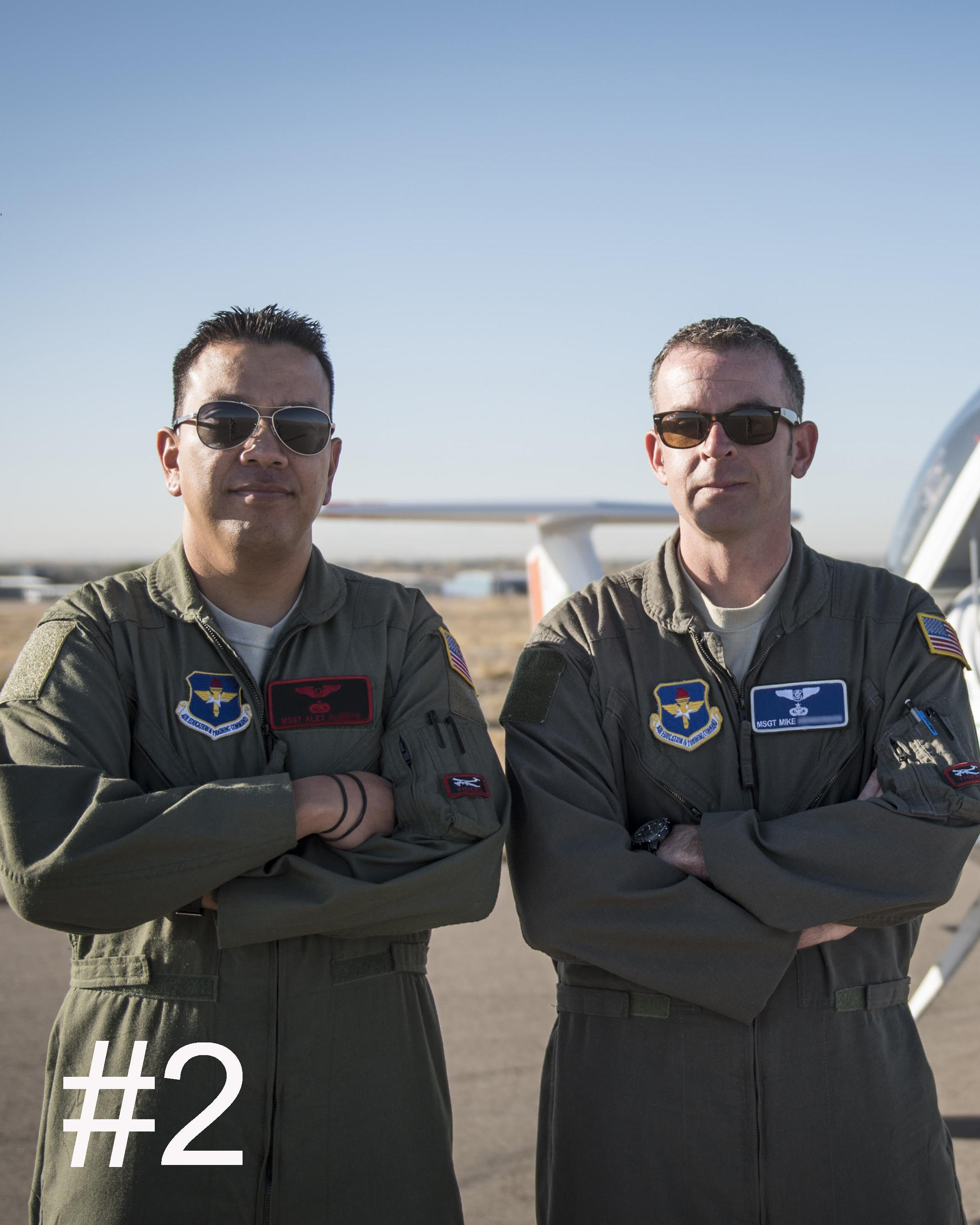 First two enlisted pilots complete solo flights 
