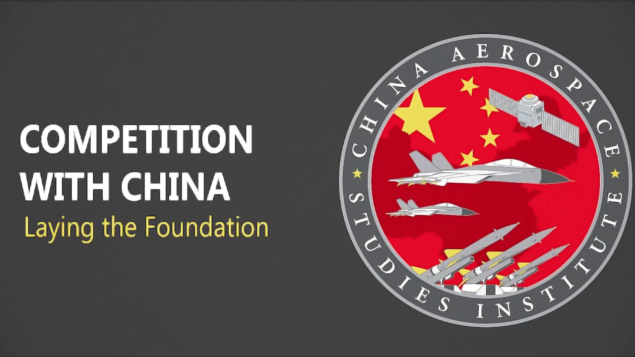 Laying the Foundation – Competition With China – Dr. Mulvaney
