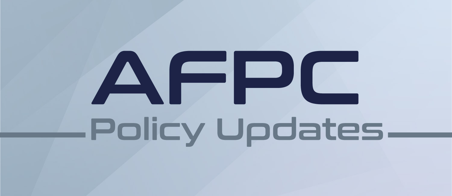 AFPC Policy Updates