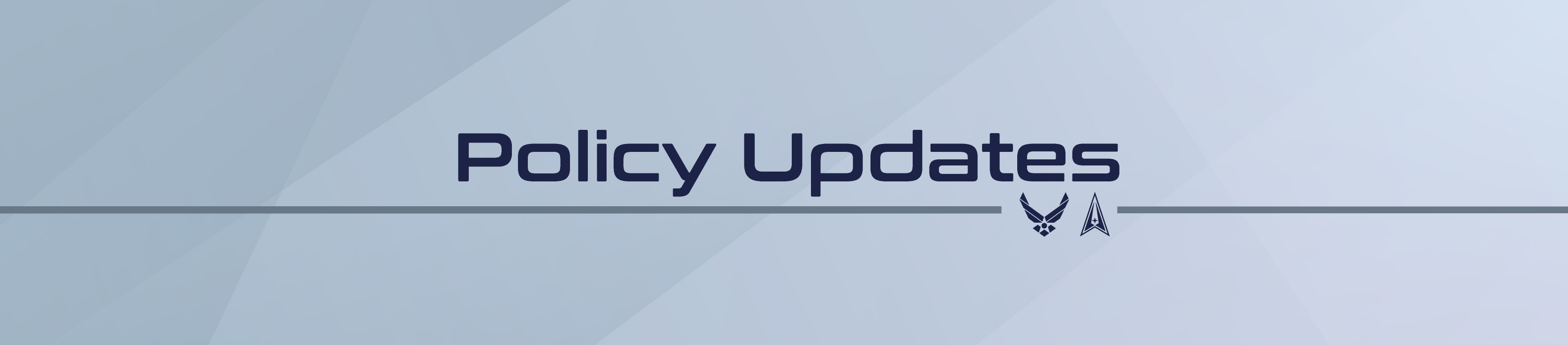 Policy Updates