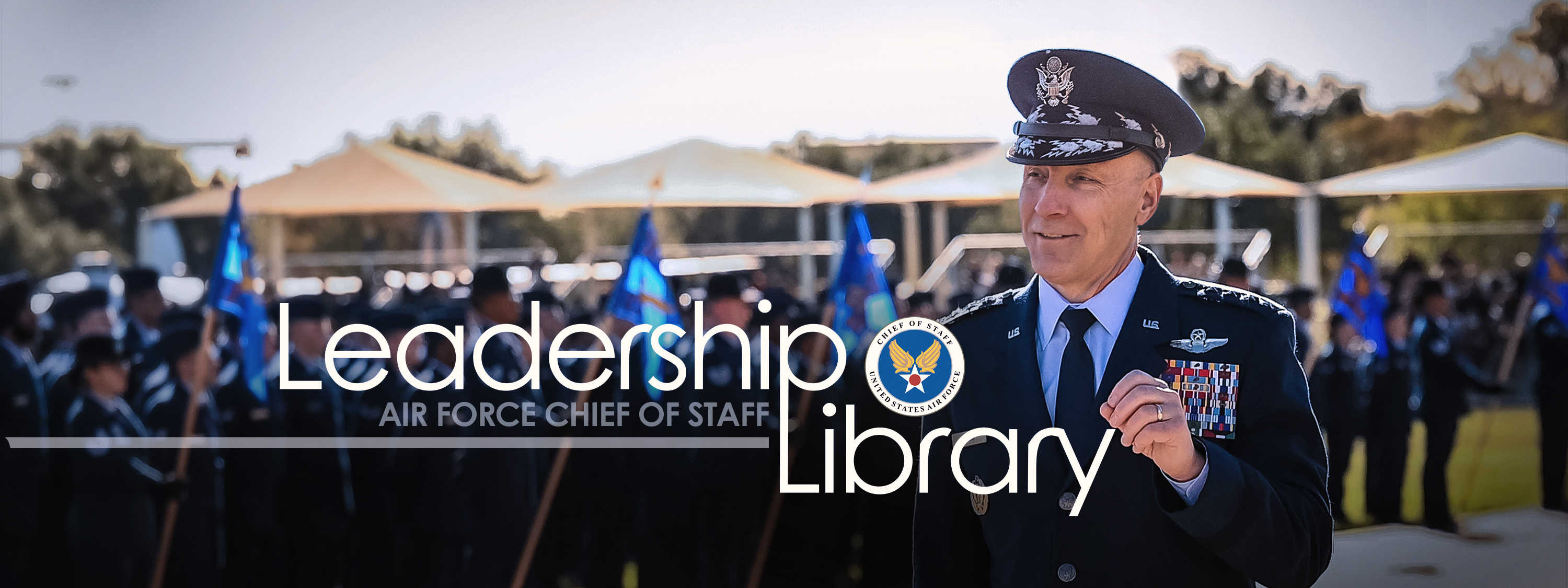 CSAF Leadership Library Header Graphic