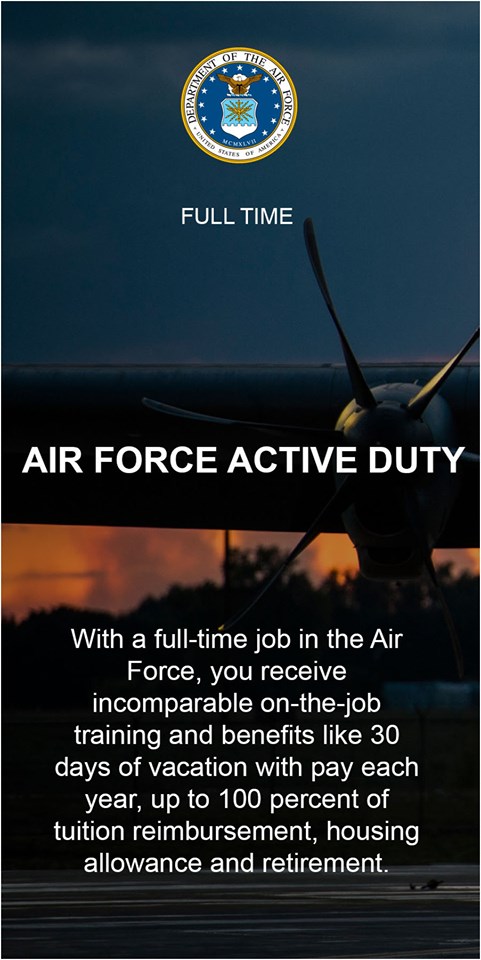 Air Force Money Charts